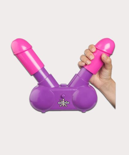 Cum Face Dual Pump Action Penis Game