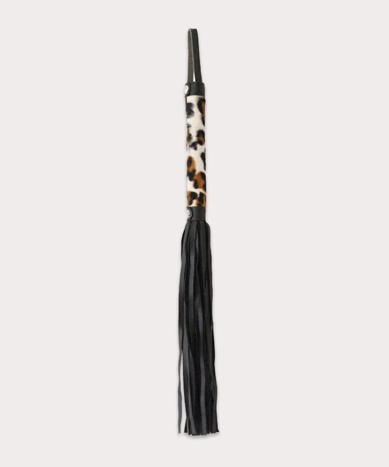 Leopard Print BDSM Whip